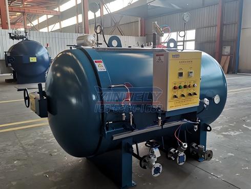 小型半自动橡胶硫化罐的结构特点和